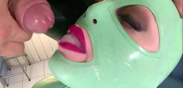  Latex Lucy Cumshot Compilation